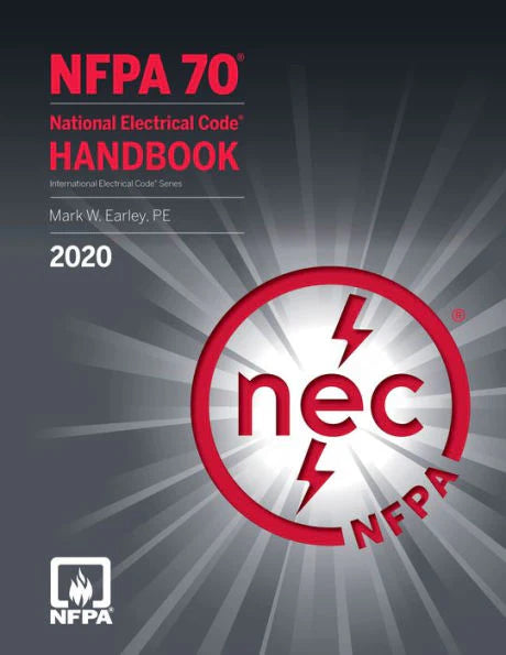 NFPA 70 National Electrical Code Handbook 2020 Edition Hardcover + ez tabs