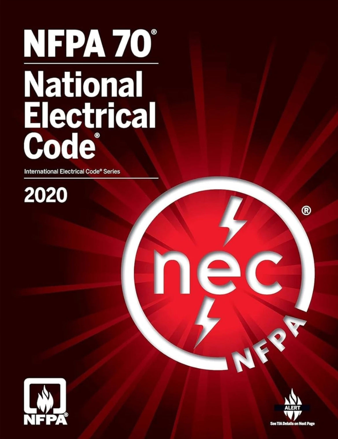 NFPA 70 2020 Book  with Color Coded Index Tabs : NFPA 70 NEC 2020 Softbound
