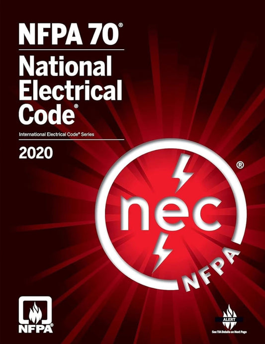 NFPA 70 2020 Book  with Color Coded Index Tabs : NFPA 70 NEC 2020 Softbound
