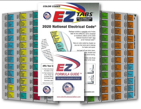 NFPA 70 National Electrical Code (NEC) Spiralbound Ugly's Package 2020 Editions