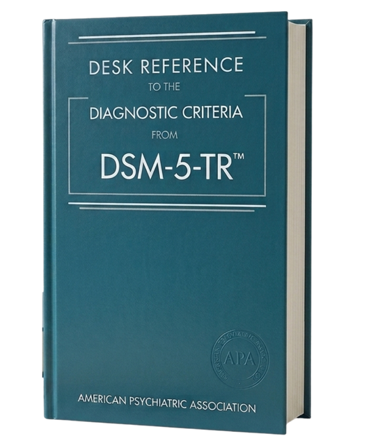 Desk Reference to the Diagnostic Criteria from DSM-5-TR by American Psych...(PB)
