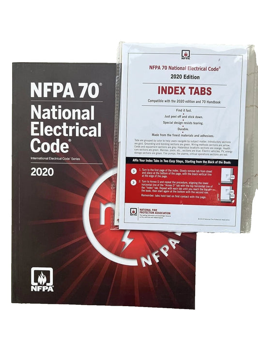 NFPA 70 NEC National Electrical Code 2020 Paperback + Index Tab 2020 USA STOCK